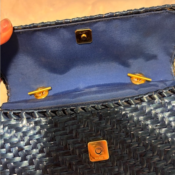 Fendi Pasta Woven Handle Bag - Picture 3 of 8